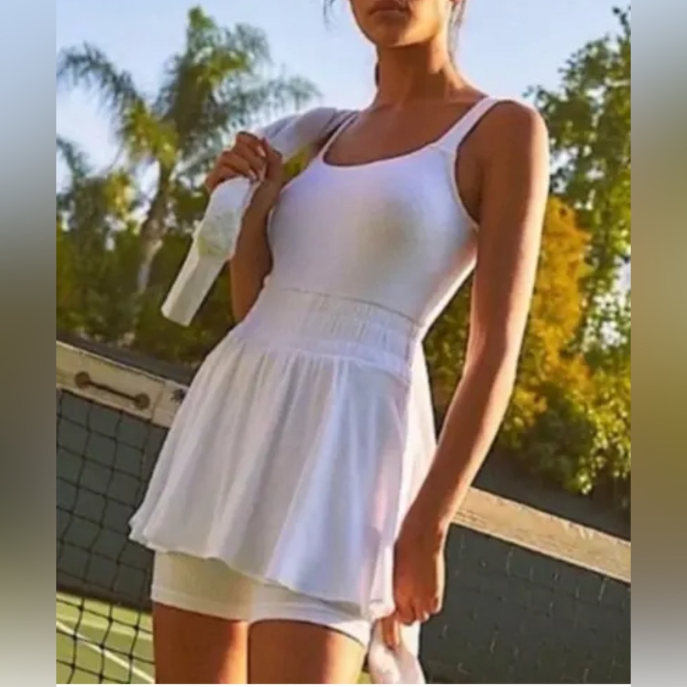 FP Movement by Free People White Mini Dress